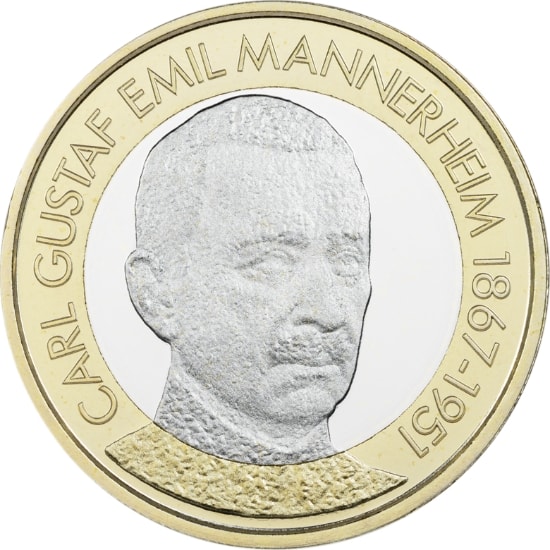 Mannerheim 5 euron juhlaraha (A)