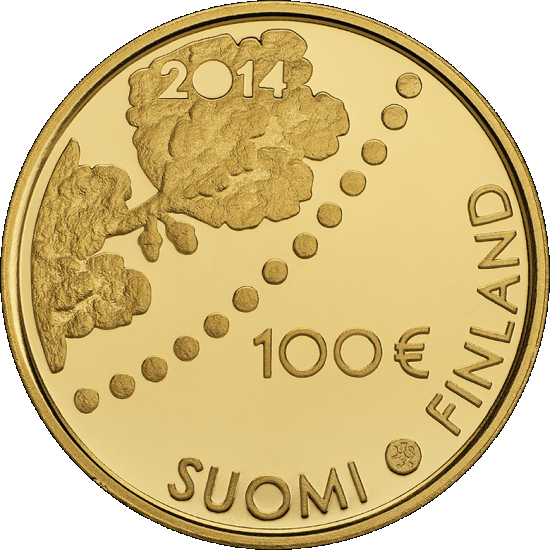 100 euron kultaraha (B)